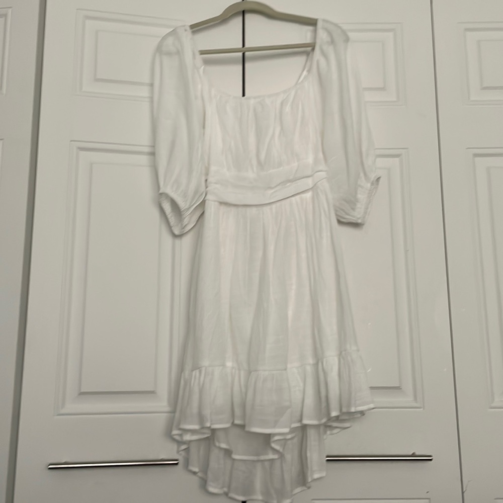 White dress